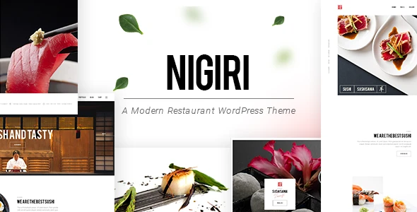 Nigiri – Restaurant WordPress Theme