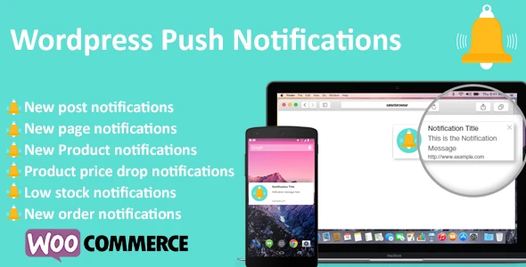 WordPress Push Notifications – WooCommerce Push Notifications