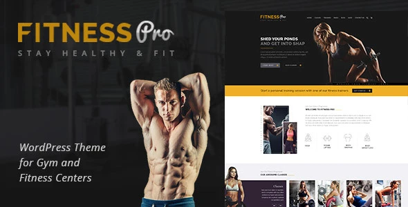 Fitness Pro – Gym WordPress Theme